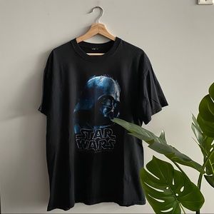 Black Y2K Era Star Wars T-Shirt